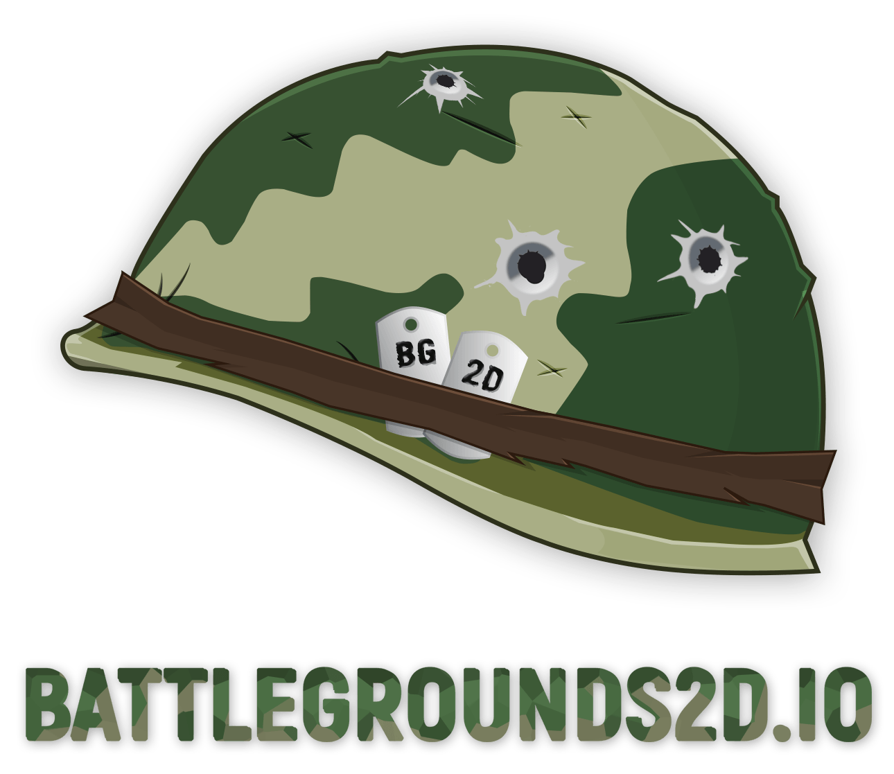 Battlegrounds 2D / Battle Royale 2D Logo